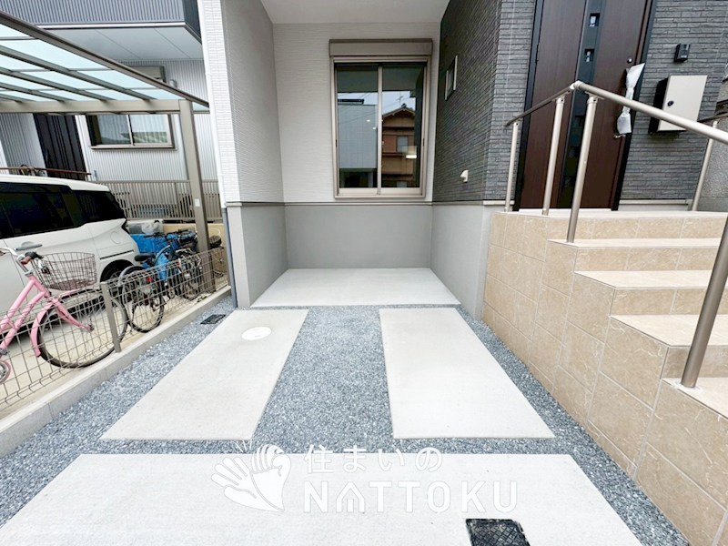 宇治市五ケ庄福角　第2期 現地写真（駐車場）