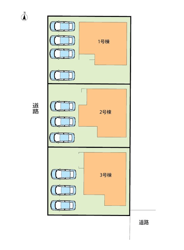 姫路市藤原区山戸　第3期　3号地 区画図