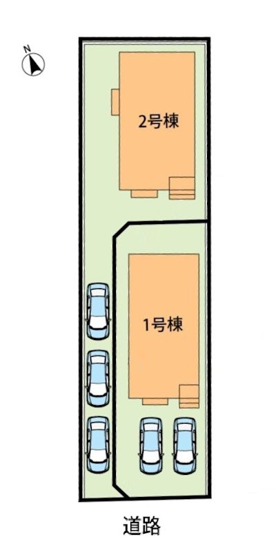 三木市末広　第10期　1号地  区画図