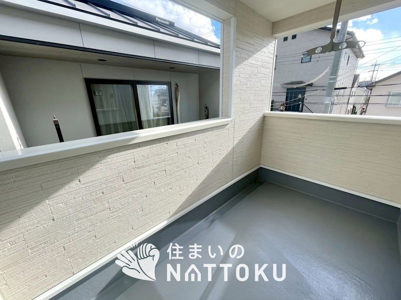 三木市末広　第10期　1号地  現地写真（バルコニー）