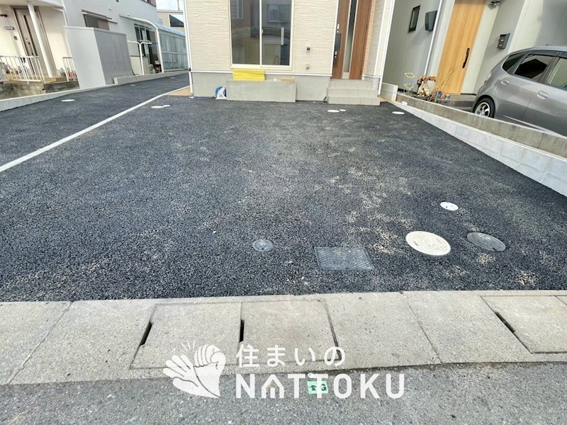 三木市末広　第10期　1号地  現地写真（駐車場）