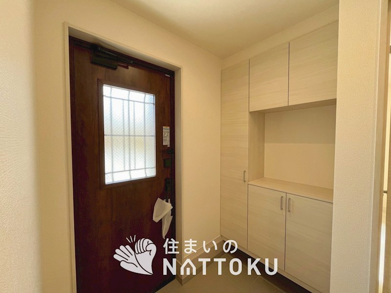 岸和田市並松町　第5期　1号地 現地写真（玄関）