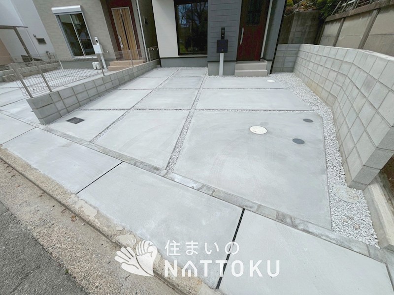 岸和田市並松町　第5期　1号地 現地写真（駐車場）