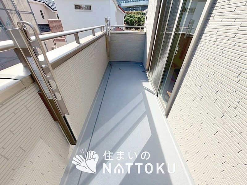 木津川市城山台　1号地 現地写真（バルコニー）
