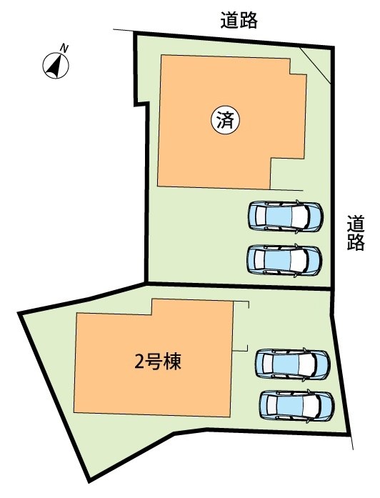 岸和田市春木泉町　第3期　2号地  区画図
