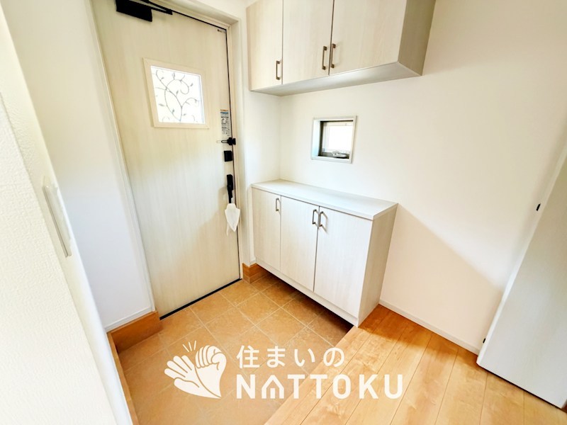 木津川市城山台　2号地 現地写真（玄関）