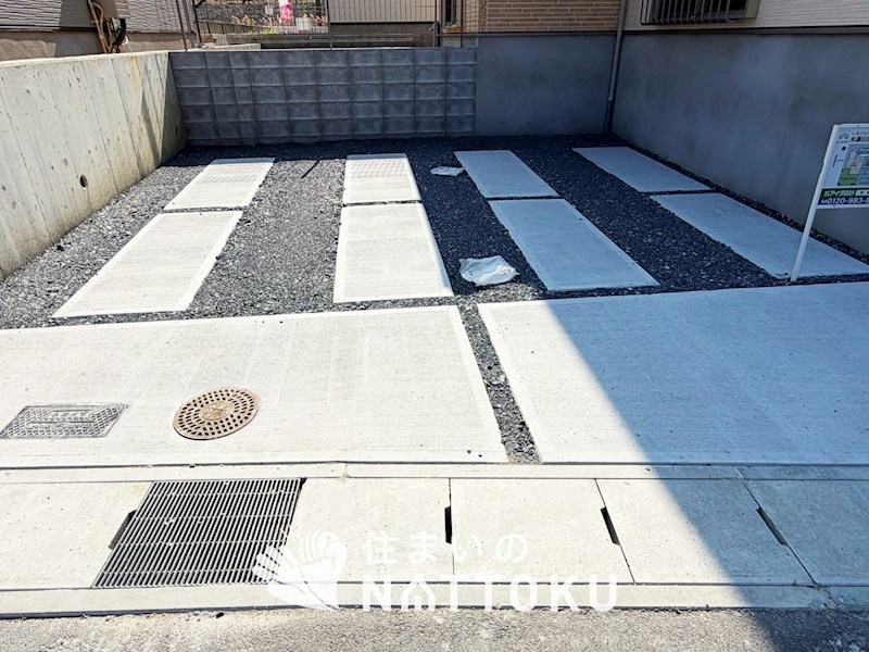木津川市城山台　2号地 現地写真（駐車場）