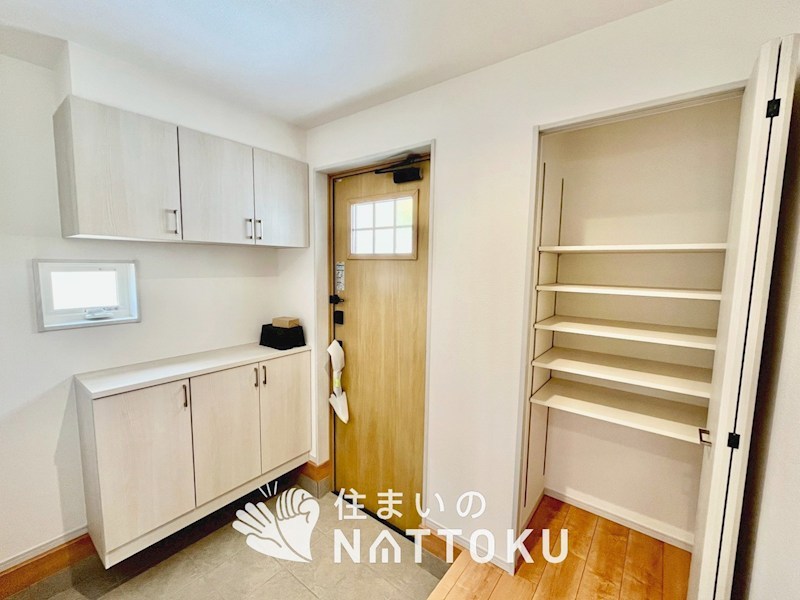 木津川市城山台　5号地 現地写真（玄関）