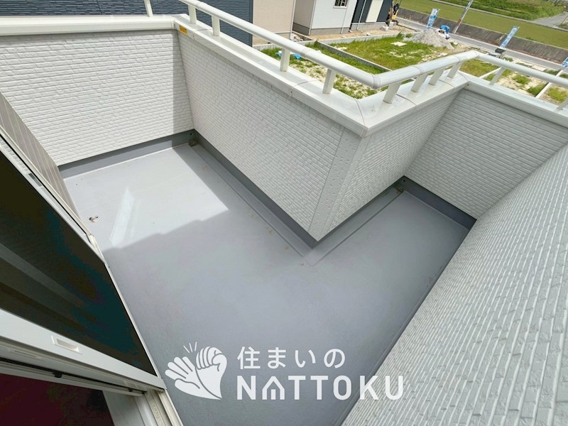 木津川市城山台　5号地 現地写真（バルコニー）