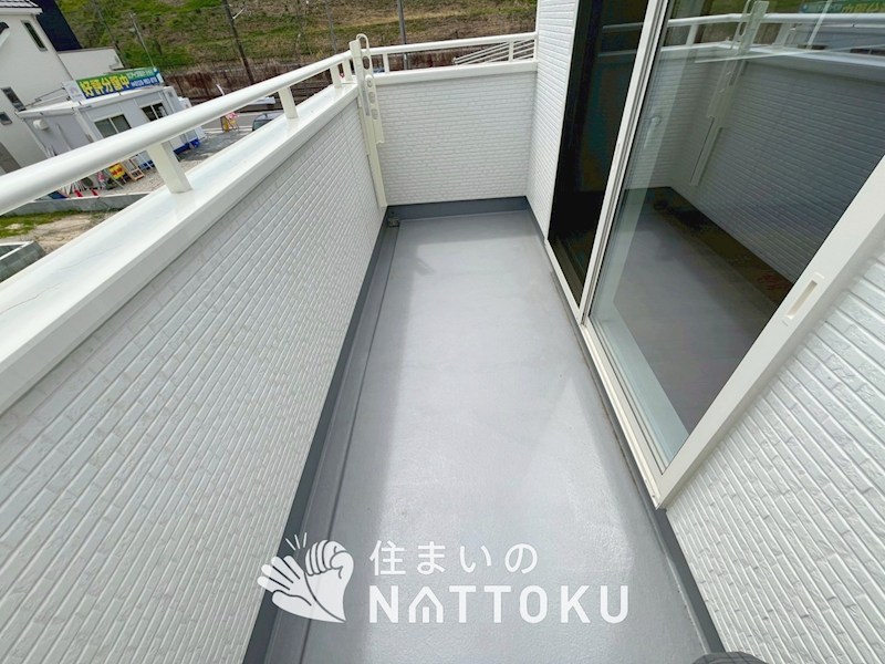 木津川市城山台　5号地 現地写真（バルコニー）