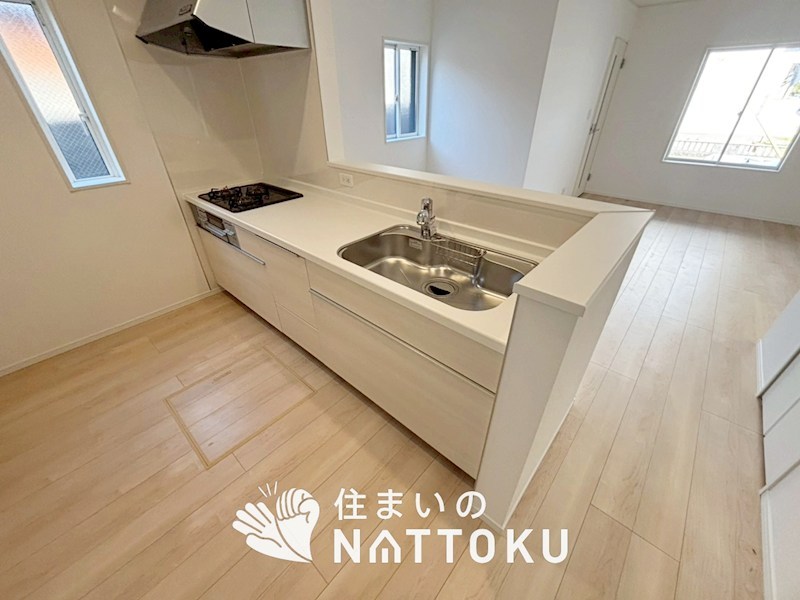 大阪市住之江区北島　第2期　1号地 内観写真（キッチン）