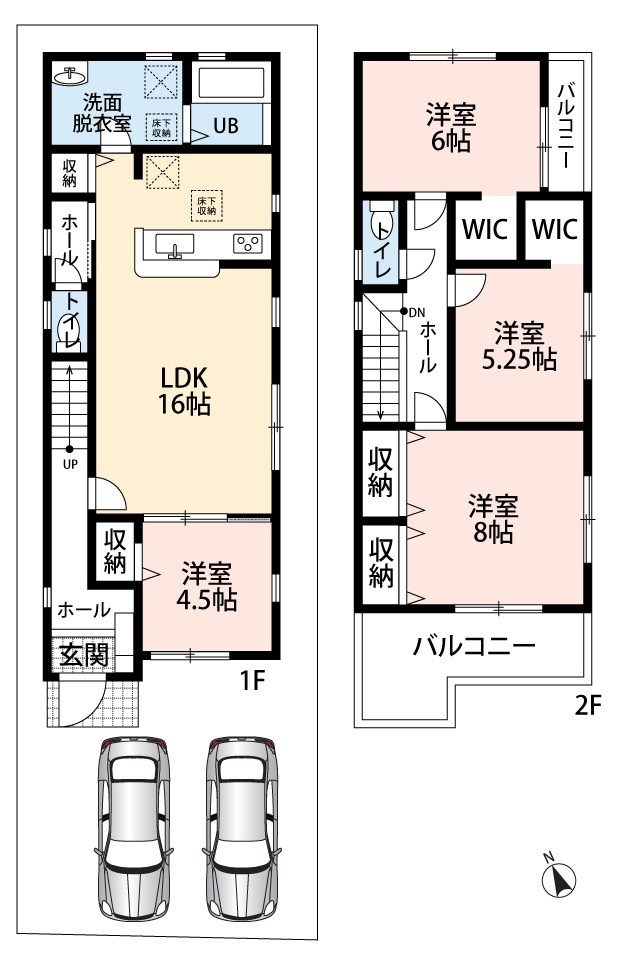 大阪市生野区田島 間取図・土地図
