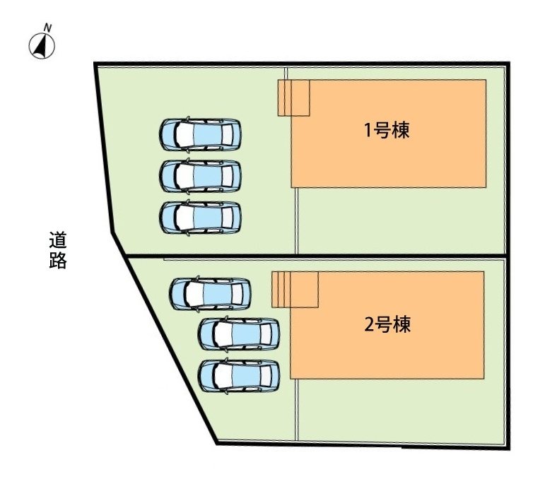 可児郡御嵩町上恵土　第7期　2号棟 区画図