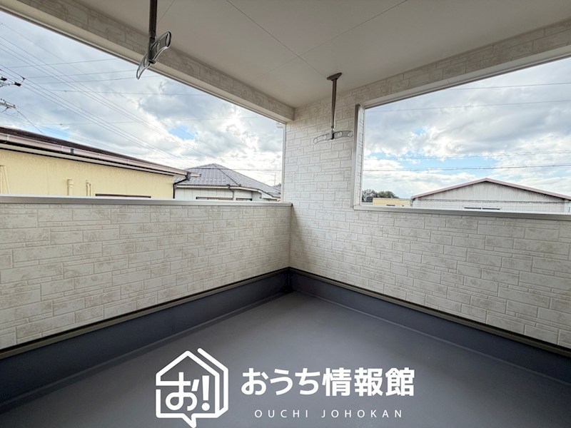 可児郡御嵩町上恵土　第7期　2号棟 現地写真（バルコニー）