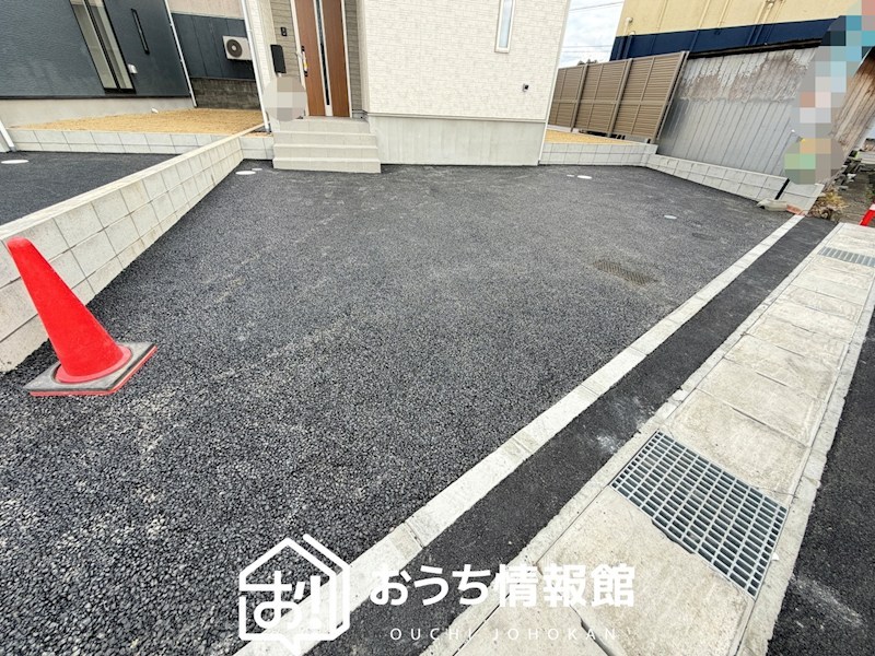 可児郡御嵩町上恵土　第7期　2号棟 現地写真（駐車場）