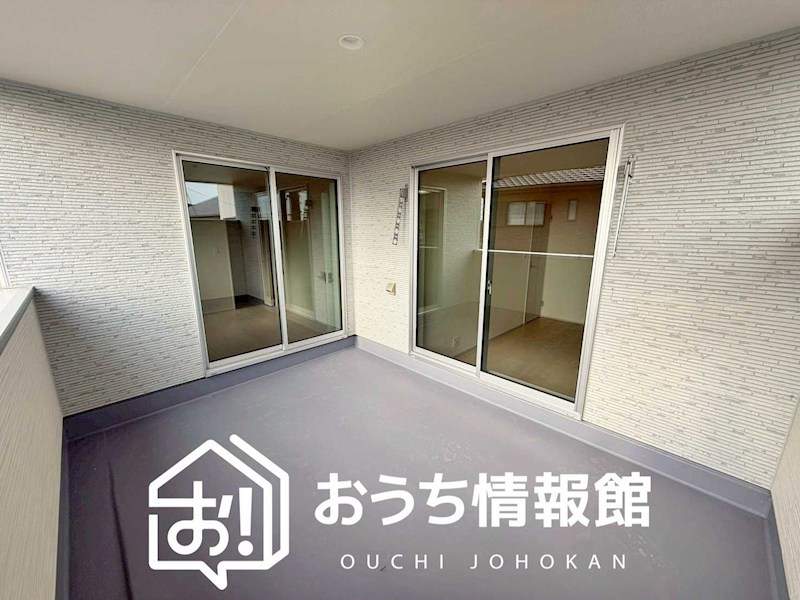 員弁郡東員町山田　1号地 現地写真（バルコニー）