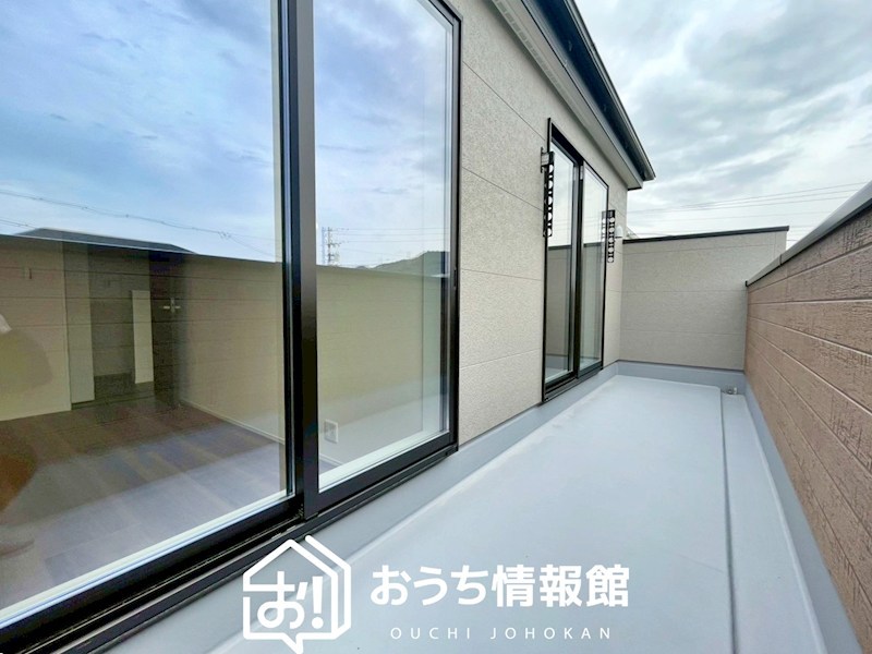 犬山市郷西　2号地 現地写真（バルコニー）