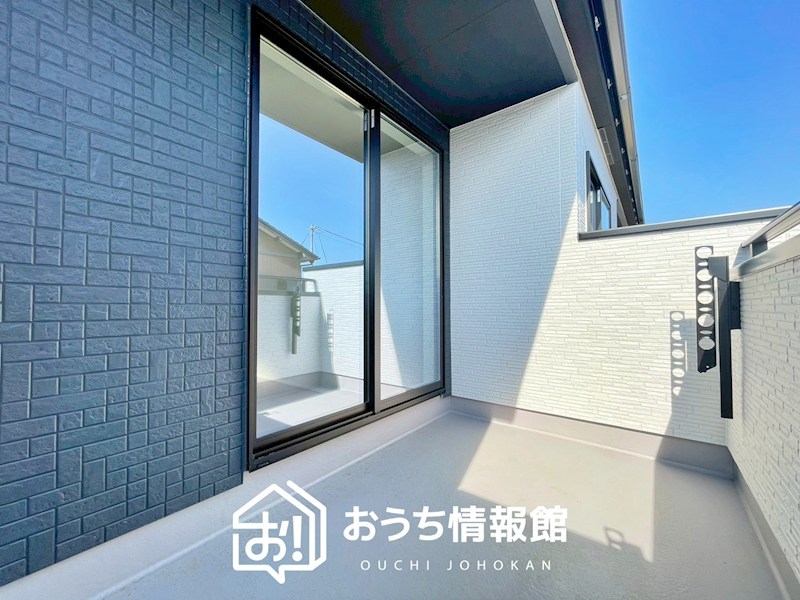 犬山市羽黒二日町　第2期　1号棟 現地写真（バルコニー）