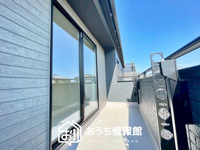 犬山市羽黒二日町　第2期　2号棟 現地写真（バルコニー）