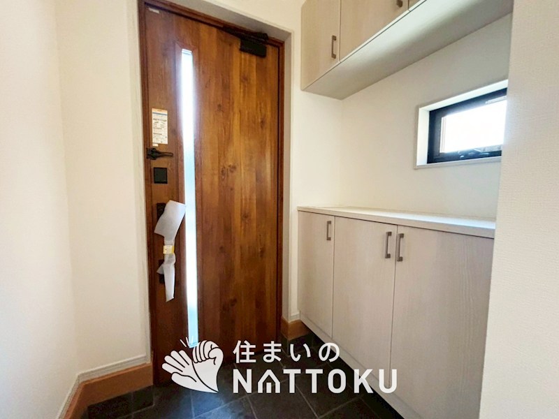 木津川市城山台　22号地 現地写真（玄関）