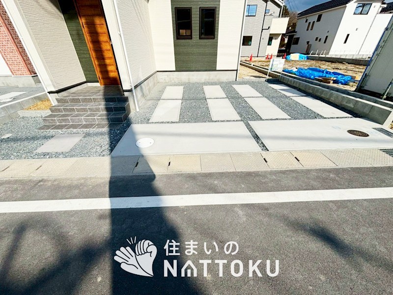 木津川市城山台　22号地 現地写真（駐車場）