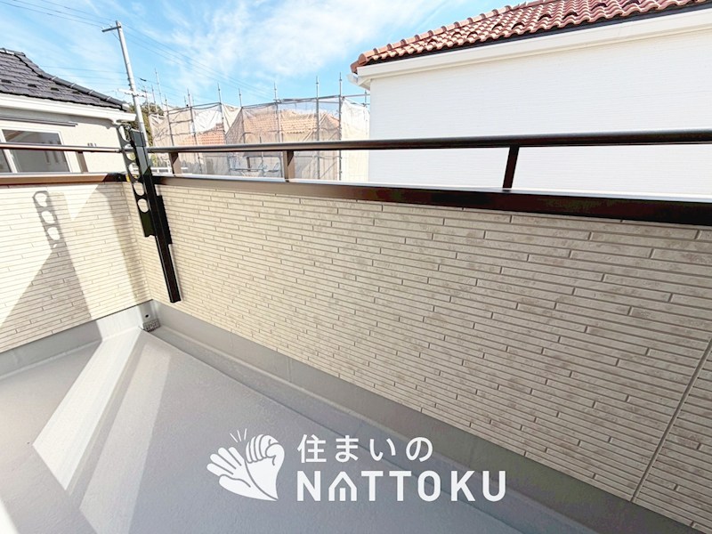 木津川市城山台　24号地 現地写真（バルコニー）