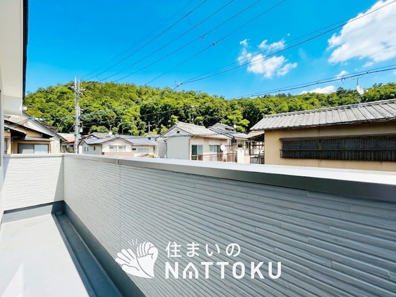 京都市左京区修学院千万田町　第1期　1号地 現地写真（バルコニー）