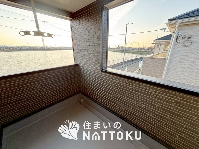 岸和田市門前町　第2期　3号地 現地写真（バルコニー）