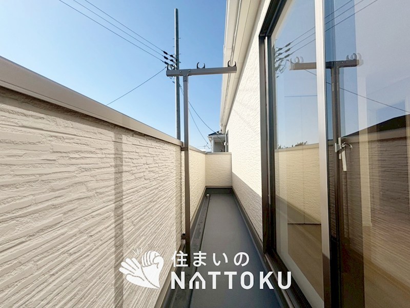 岸和田市門前町　第2期　8号地 現地写真（バルコニー）
