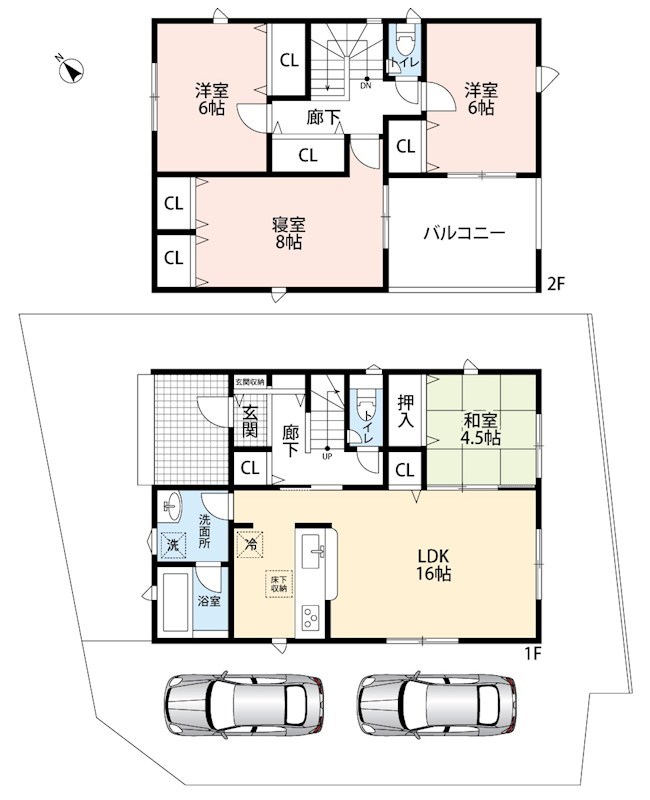 岸和田市門前町　第2期　10号地 間取図・土地図