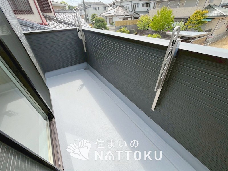 大阪狭山市大野台　第9期　2号地 現地写真（バルコニー）