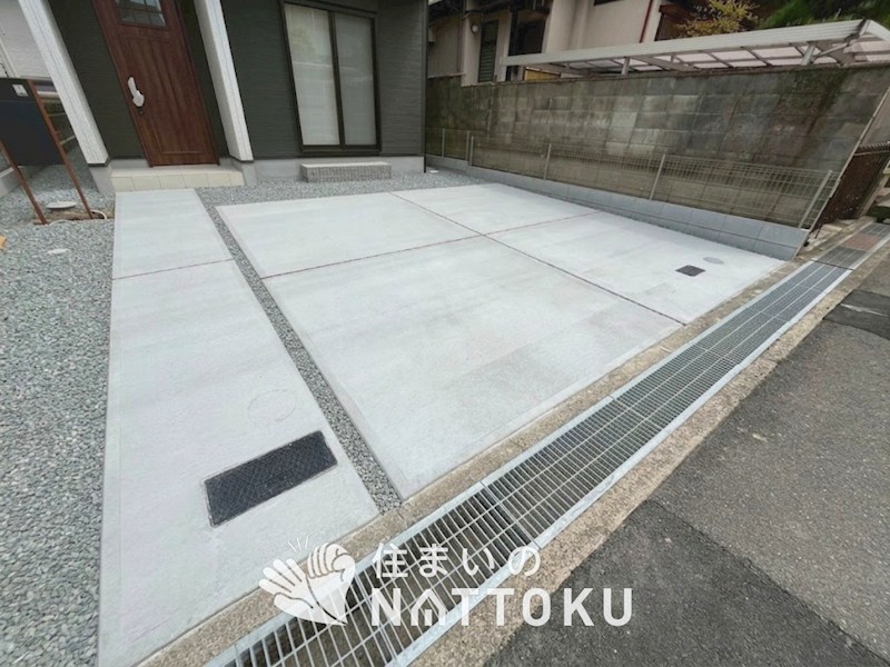 大阪狭山市大野台　第9期　2号地 現地写真（駐車場）