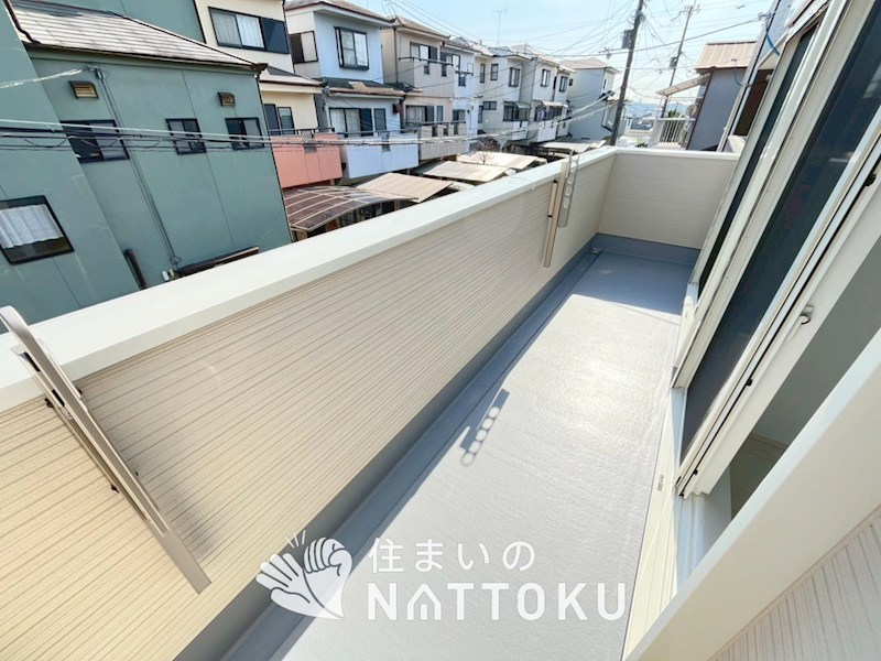 高槻市塚原　第3期　3号地  現地写真（バルコニー）