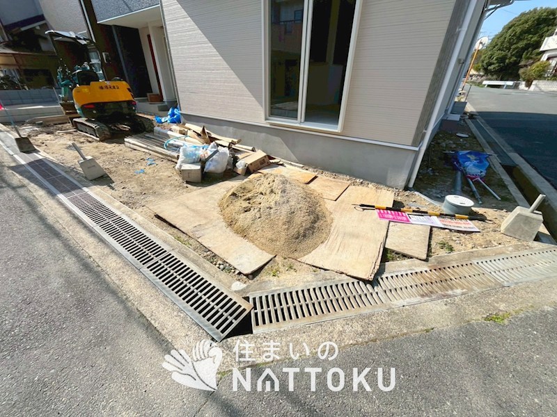 高槻市塚原　第3期　3号地  現地写真（駐車場）