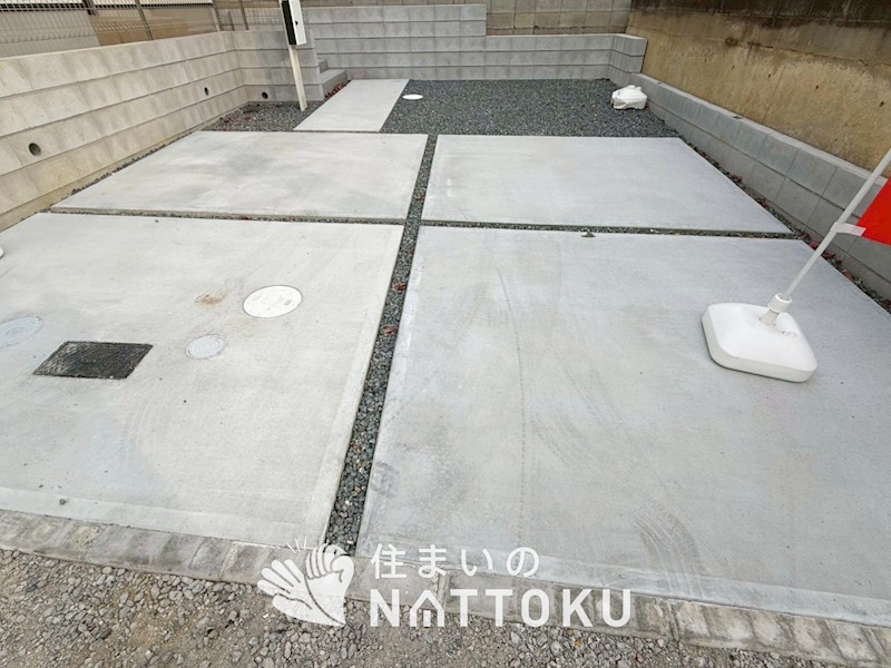 池田市畑　第2期　 現地写真（駐車場）