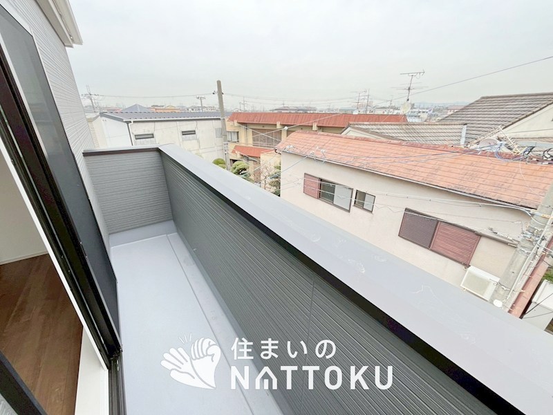 羽曳野市河原城　第2期 現地写真（バルコニー）