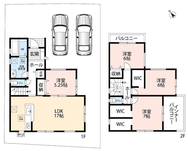 貝塚市久保　第9期　 間取図・土地図