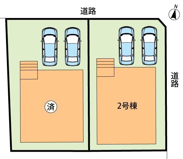 近江八幡市土田町　第4期　2号地 区画図