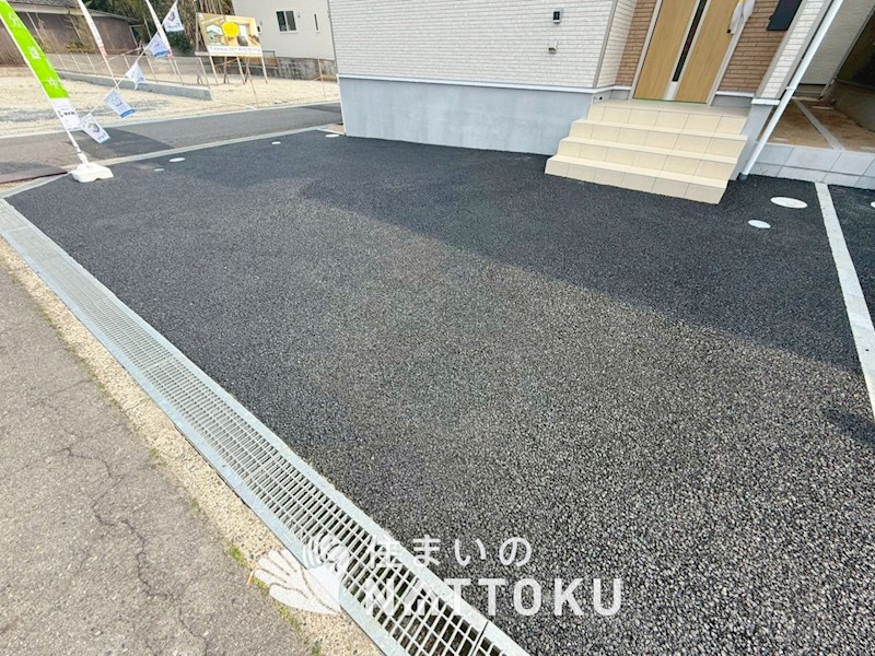 近江八幡市土田町　第4期　2号地 現地写真（駐車場）