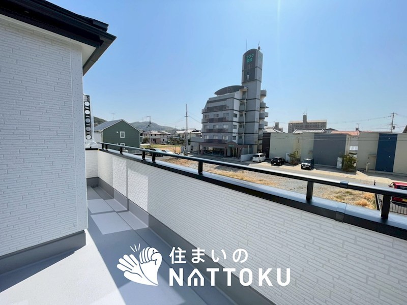 姫路市白浜町宇佐崎北　1号地  現地写真（バルコニー）