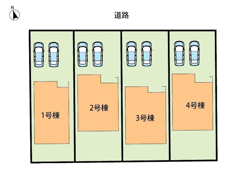 姫路市白浜町宇佐崎北　3号地  区画図
