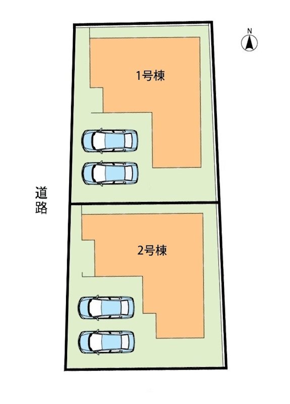 姫路市網干区坂出　第2期　2号地 区画図