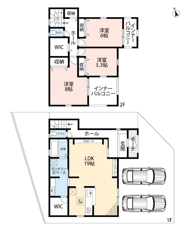 姫路市広畑区西蒲田　第8期　1号地  間取図・土地図