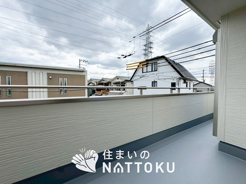 堺市美原区平尾　第2期　2号地  現地写真（バルコニー）