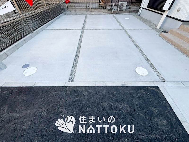 堺市中区東山　第1期　1号地 現地写真（駐車場）