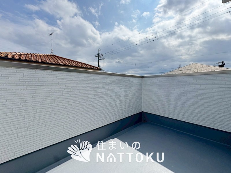草津市矢橋町　第1期 現地写真（バルコニー）