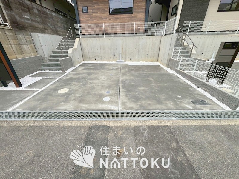 堺市南区晴美台　1号地 現地写真（駐車場）