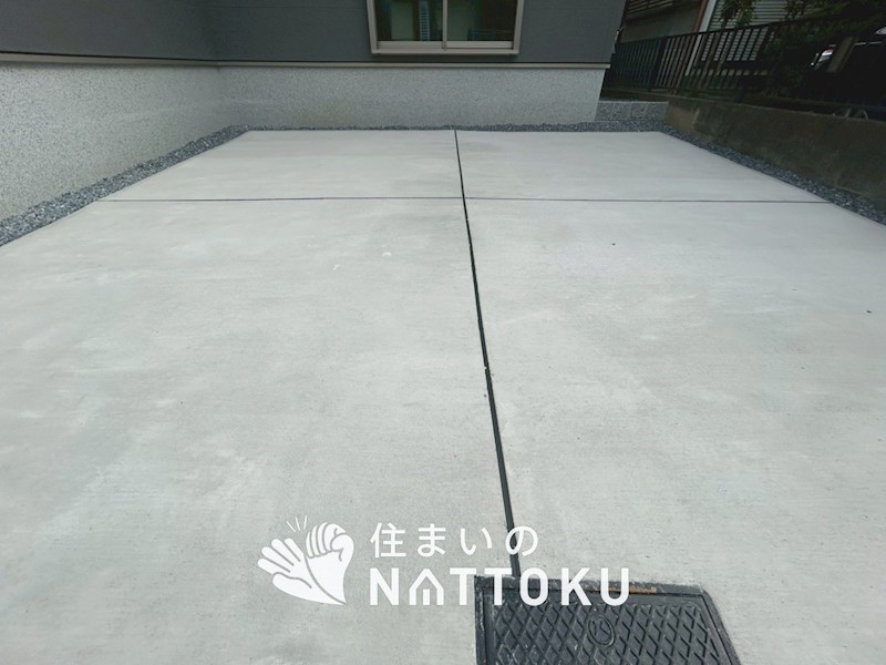 八幡市川口東扇　第1期 現地写真（駐車場）
