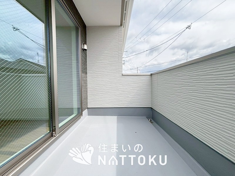 亀岡市大井町並河　第1期 現地写真（バルコニー）