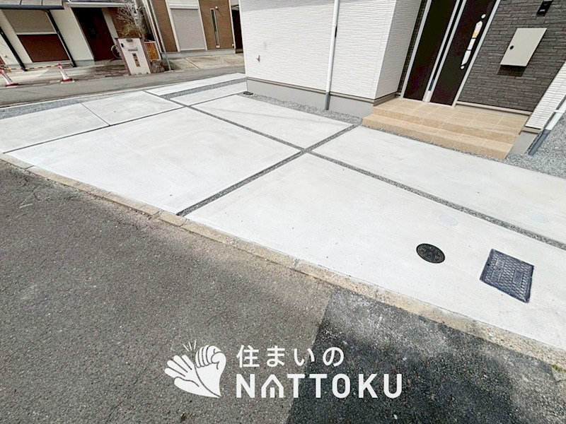 亀岡市大井町並河　第1期 現地写真（駐車場）
